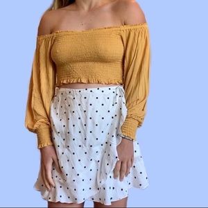 Urban Outfitters On/Off the Shoulder Long Sleeve